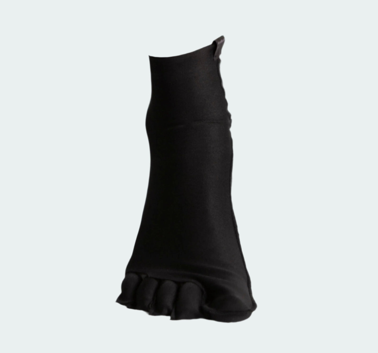 Polymer Anti Blister Short Liner Toe Socks black