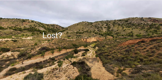 Lost in a remote area