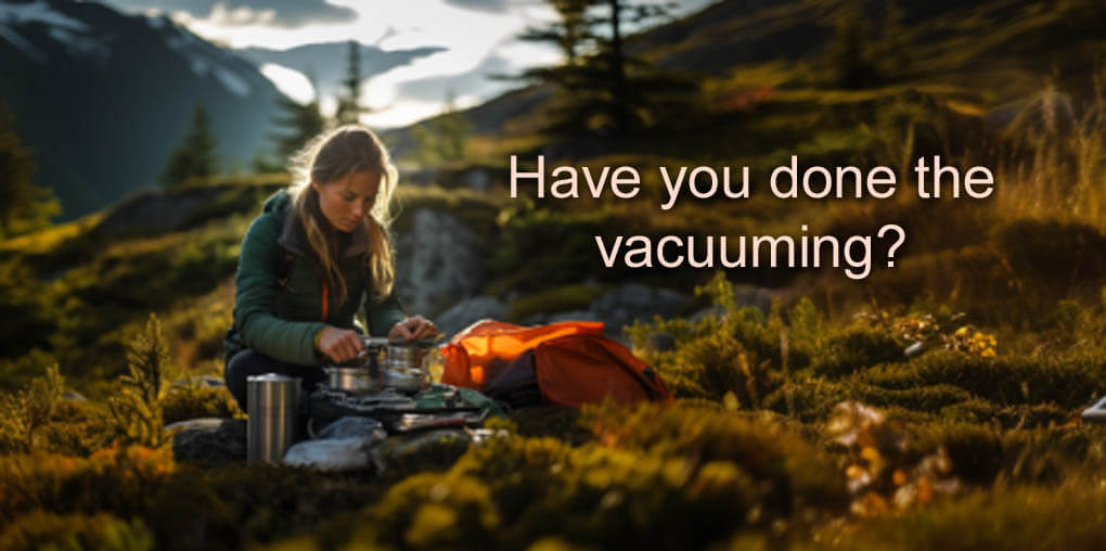 Have you done the vacuuming?