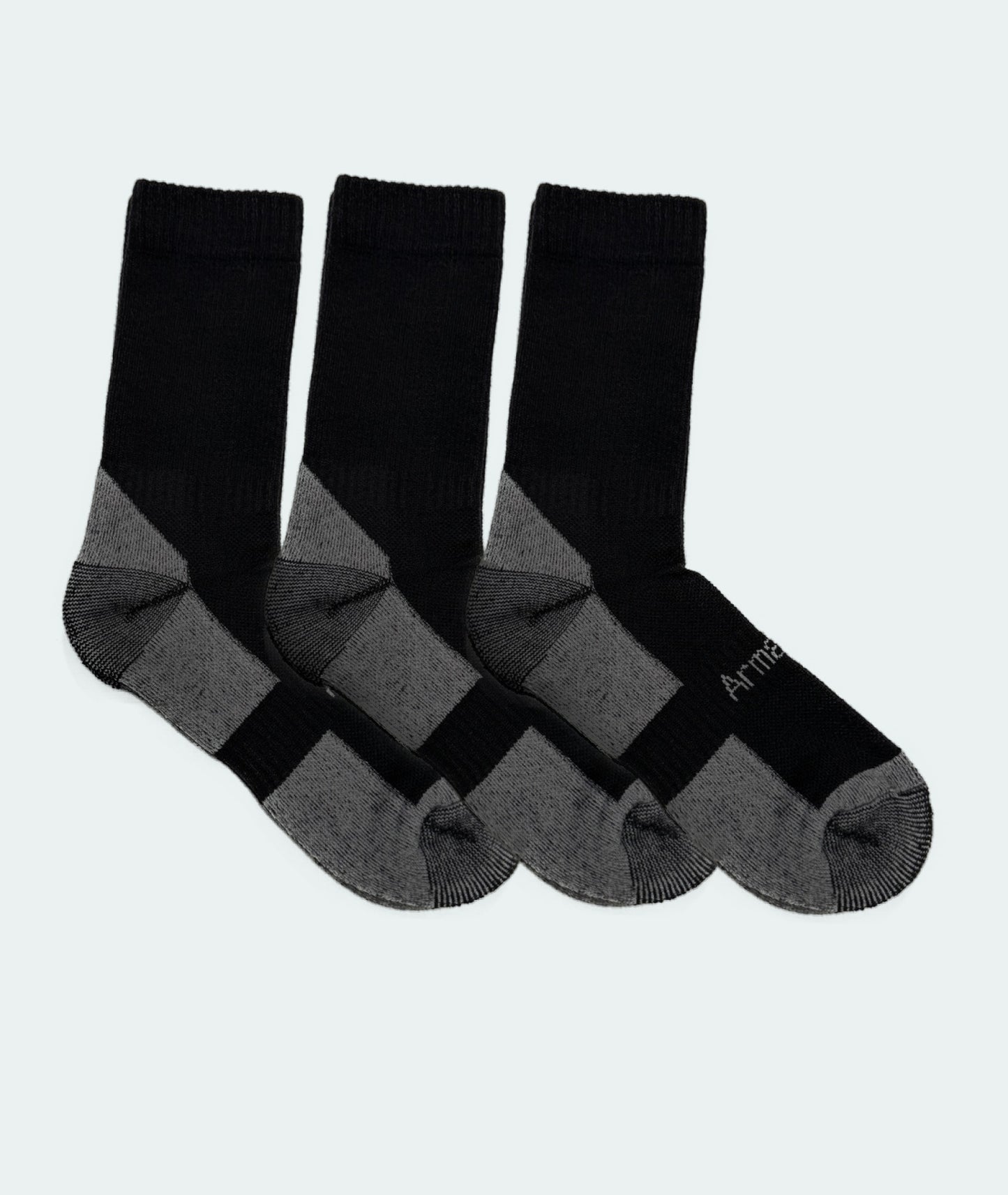 ArmaSkin Merino Wool Tech Long Socks – 3-Pair Pack