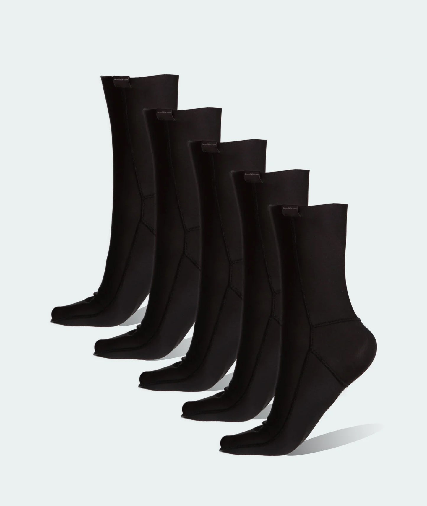 ArmaSkin Anti-Blister Liner Socks – Long – (5-Pair Value Pack)