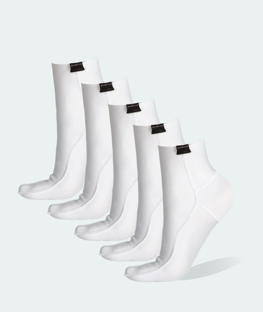 ArmaSkin Anti-Blister Liner Socks – Short – Black (5-Pair Value Pack)