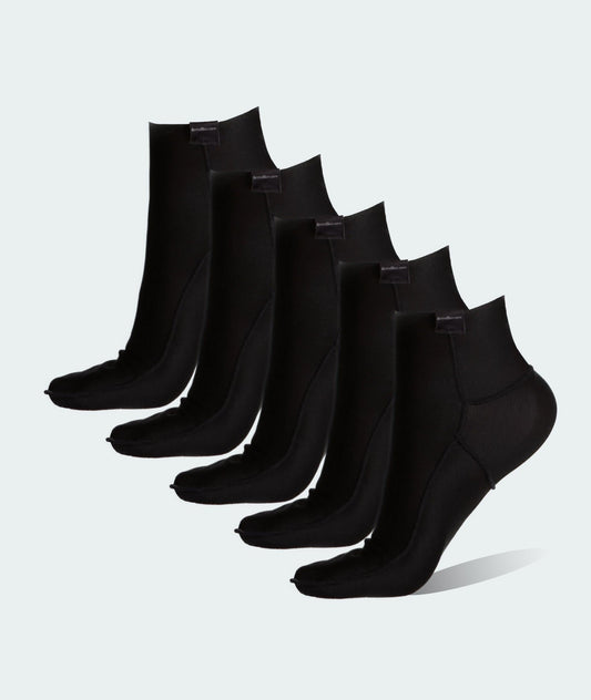 pack_of_five_short_black_liner_socks-black